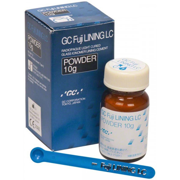 FUJI LINING LC Pó – Ionómero de vidro para base cavitária GC (10g)