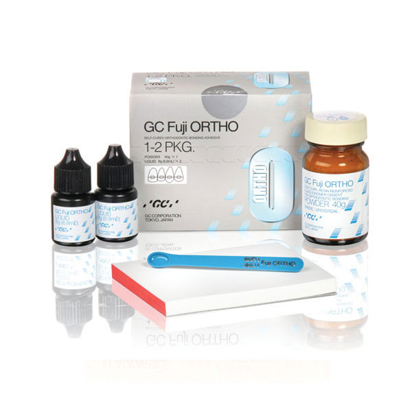 FUJI ORTHO 1-2 KIT – Üvegionomer fogszabályozási cement GC