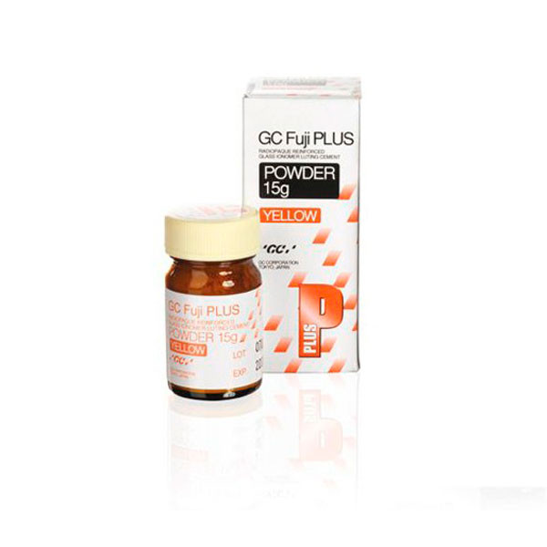 FUJI PLUS P/L POLVO AMARILLO – Recambio polvo ionómero vidrio, GC