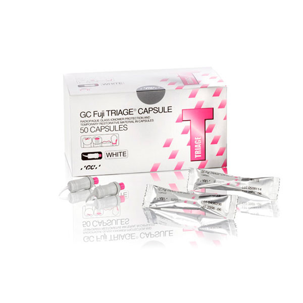 FUJI TRIAGE CAPS. BLANCO – Verre ionomère GC 50 capsules