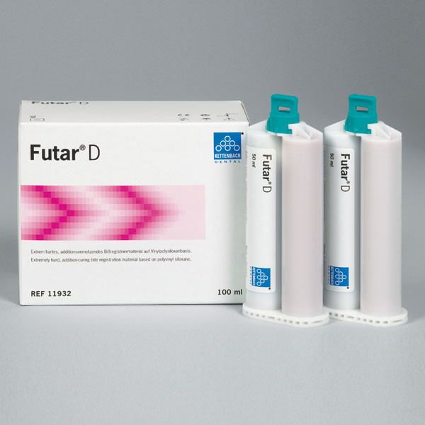 FUTAR D REG. MORDIDA – Addíciós szilikon harapásregisztráló 2x50ml