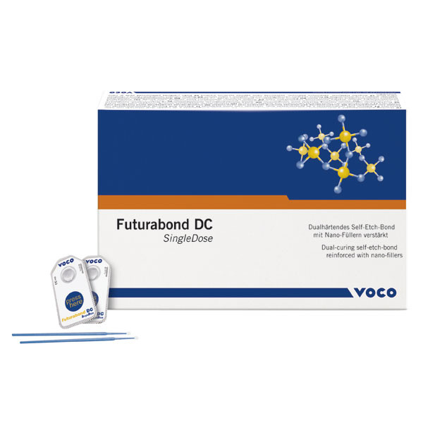 FUTURABOND DC SINGLEDOSE – Adesivo de cura dual 200 unid.
