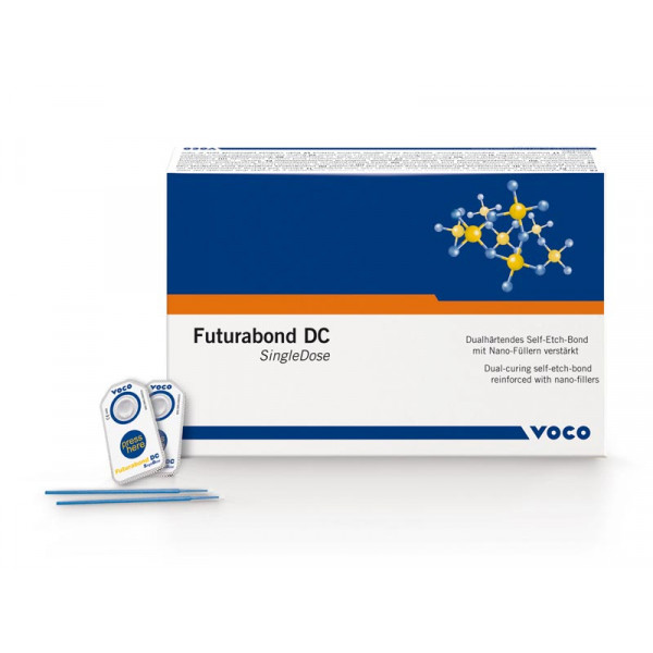 FUTURABOND DC SINGLEDOSE – Adhésif auto-mordançant dual VOCO (50 u.)