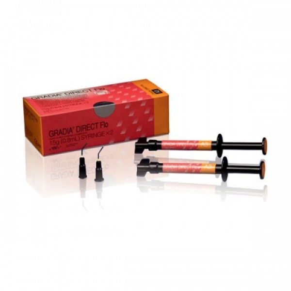 GC GRADIA DIRECT FLO 2 JERINGAS – Composite fluide photopolymérisable