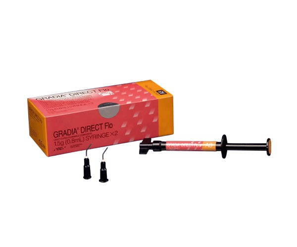 GC GRADIA DIRECT FLO A3.5 2jer. – Composite fluido fotopolimerizable GC