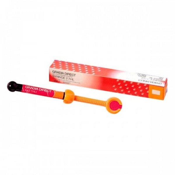 GRADIA DIRECT SERINGUE – Composite photopolymérisable antérieur/postérieur GC 2.7ml