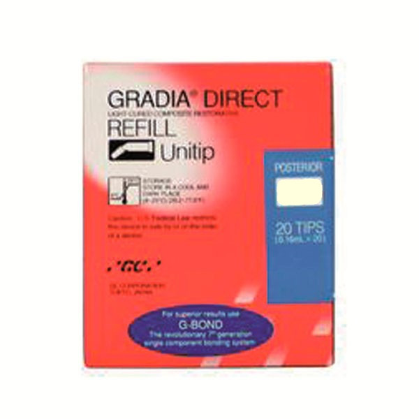 GRADIA DIRECT UNITIP POST. – Compósito fotopolimerizável posterior GC 20u