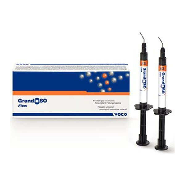 GrandioSO Fluide Seringues 2x2g – Composite thixotrope VOCO