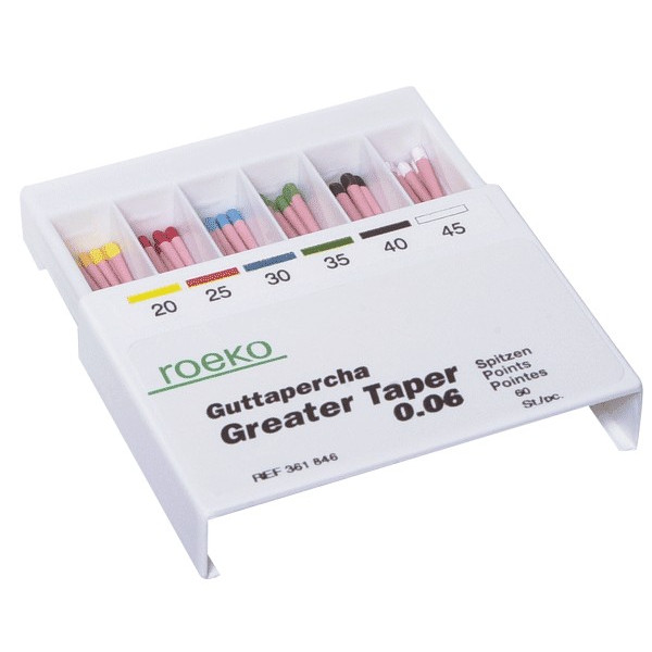GUTAPERCHA CONICIDAD 04 N.45 – Kúpos guttapercha ROEKO 60db