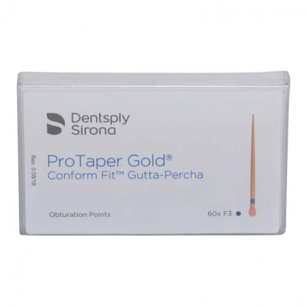 GUTAPERCHA PROTAPER GOLD CONFORM FIT F4/F5 – Cônes d'obturation endodontique