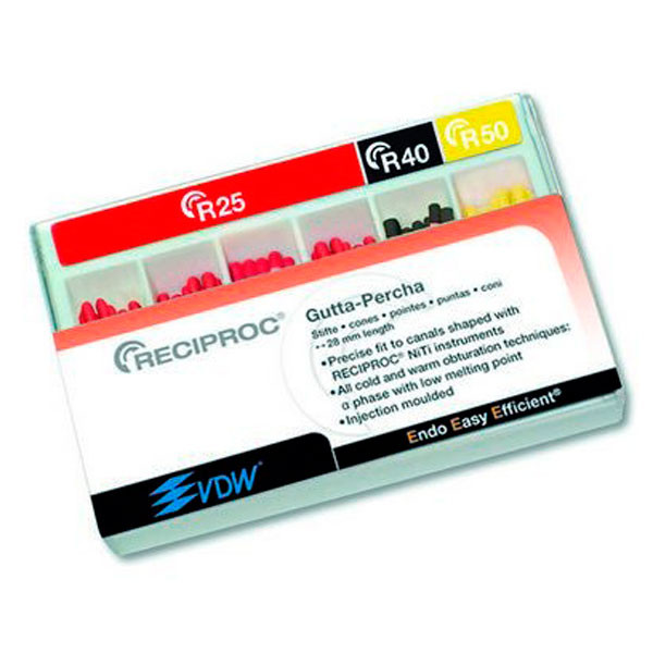 GUTAPERCHA RECIPROC SDO – Guttapercha pontok VDW (60db)