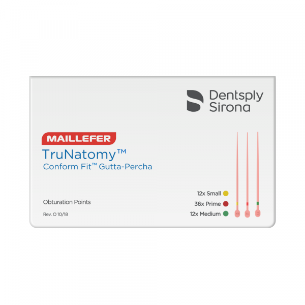GUTAPERCHA TRUNATOMY CONFORM FIT MED – Pointes Maillefer sans latex 60u