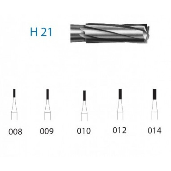 FRESA KOMET PM H21 – Broca cilíndrica de carboneto de tungsténio