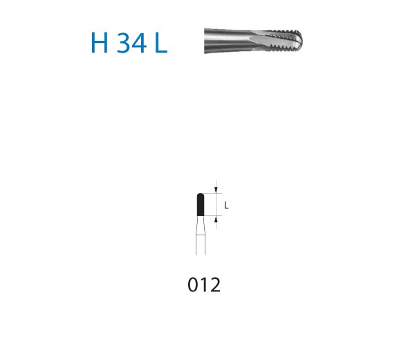 H34L.314.012 KOMET carburo clinica 5 ud