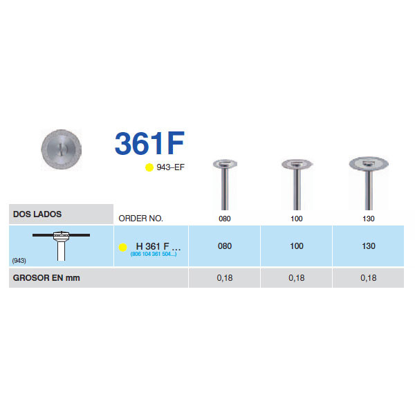 H361F-080 PM DISC.DIAM. – Disco diamantado Diaflex 8mm, 0.18mm
