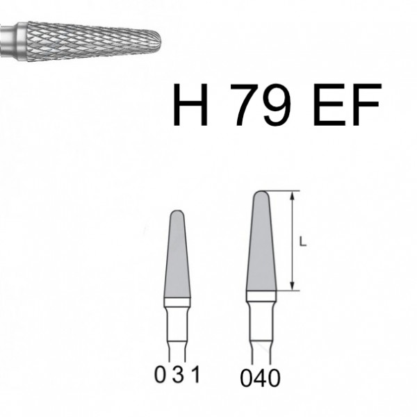 FRESA KOMET PM H79EF C.TUNGS. – Fresa de carboneto para acabamento