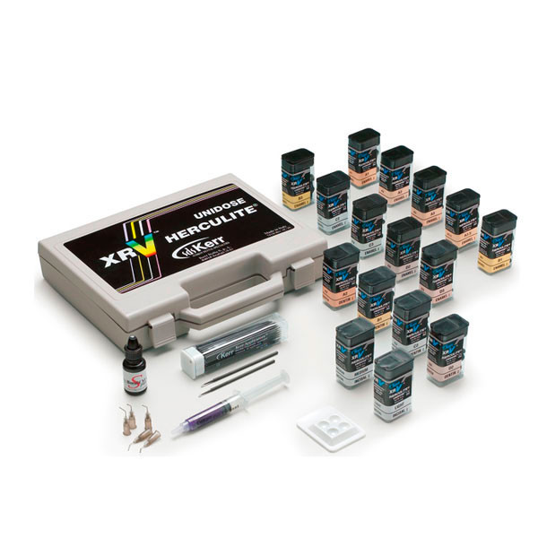 HERCULITE KIT UNIDOSE – Compósito micro-híbrido para restaurações (Kerr)