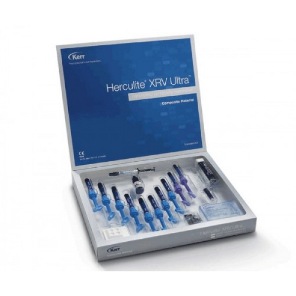 HERCULITE XRV ULTRA KIT ESTANDAR – Composite nanohíbrido, 10 jeringas