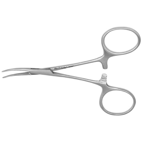 HHC PINZA HEMOSTAT. CURVA HARTMANN – Pinza emostatica, acciaio inox