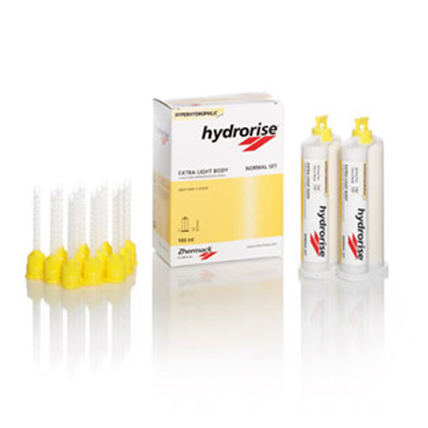 HIDRORISE EXTRALIGHT FAST – Silicone de adição, 2x50ml + pontas