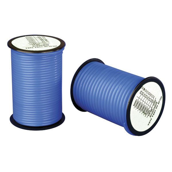HILO CERA ROLLO AZUL SILVER LINE – Fil de cire, 3mm, 250g