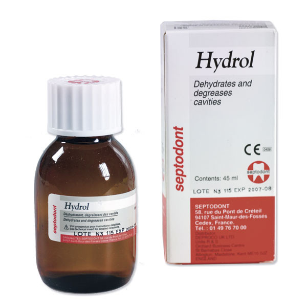 HYDROL DESNGRAS. CANALES 45ml. – Deshidratante dental Septodont