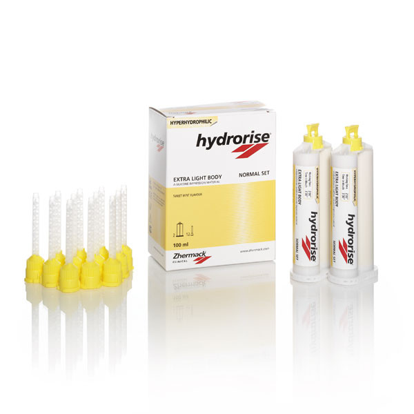 HYDRORISE EXTRALIGHT NORMAL 2x50ml – Silicone par addition Zhermack