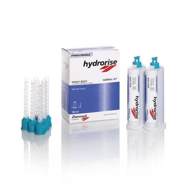 HYDRORISE HEAVY BODY NORMAL 2x50ml – Silicona de adición Zhermack