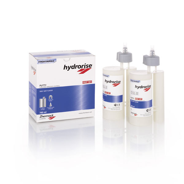 HYDRORISE MAXI PUTTY FAST REPOS. – Silicone A haute viscosité Zhermack
