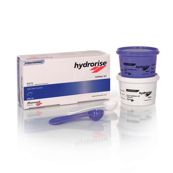 HYDRORISE PUTTY NORMAL SET – Silicona A alta viscosidad Zhermack