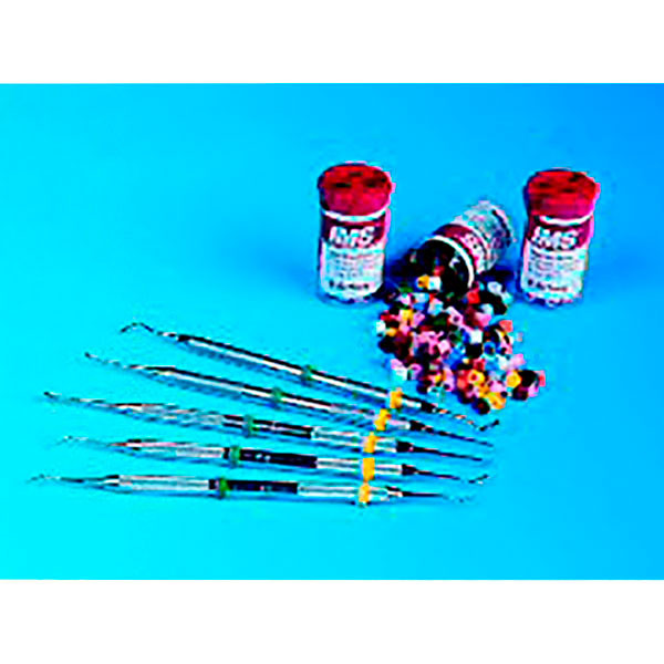 IMS-1283L AROS ANARANJADOS MAXI – Anéis de identificação HU-FRIEDY 50un