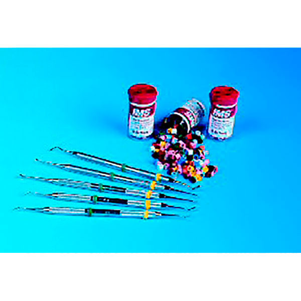 IMS-1288L Anneaux bleus Maxi – Identificateurs couleur pour cassettes Hu-Friedy (50u)