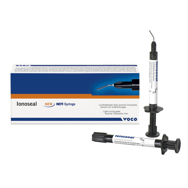 Ionoseal – Cemento ionómero de vidrio fotopolimerizable (3x2.5g)