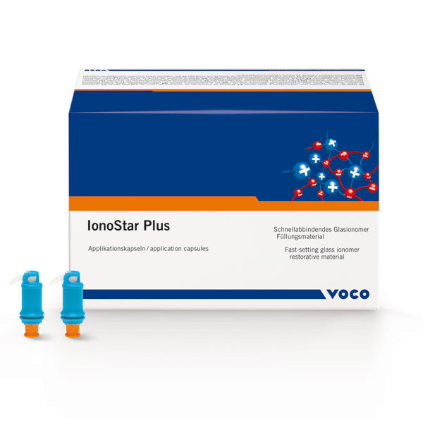 IONOSTAR PLUS SET – Gyors kötésű üvegionomer, VOCO, 50 db.