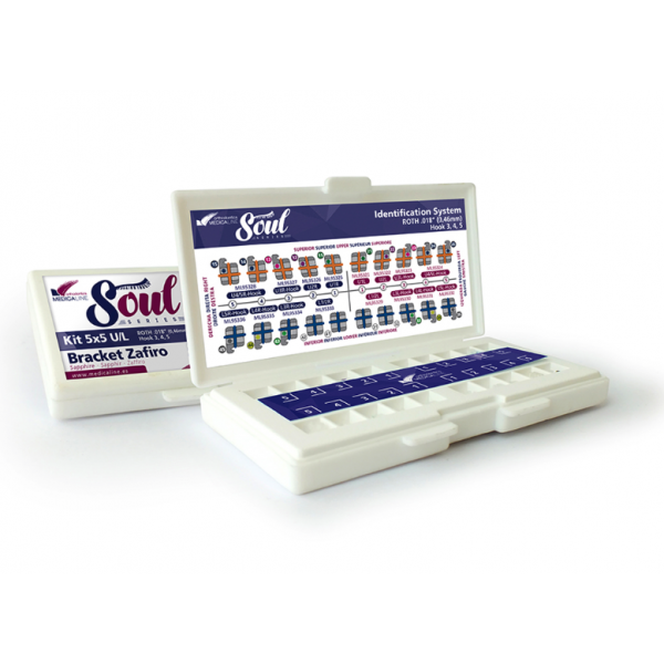 KIT BRACKET SOUL ZAFIRO – Esztétikus zafír bracketek MEDICALINE