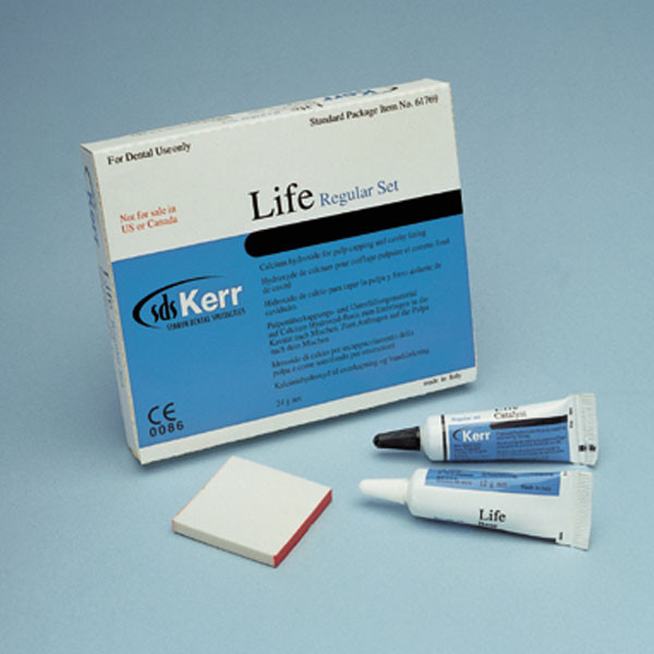 LIFE REGULAR 12+12gr.HIDROX.CALC – Protettivo pulpare a presa regolare Kerr