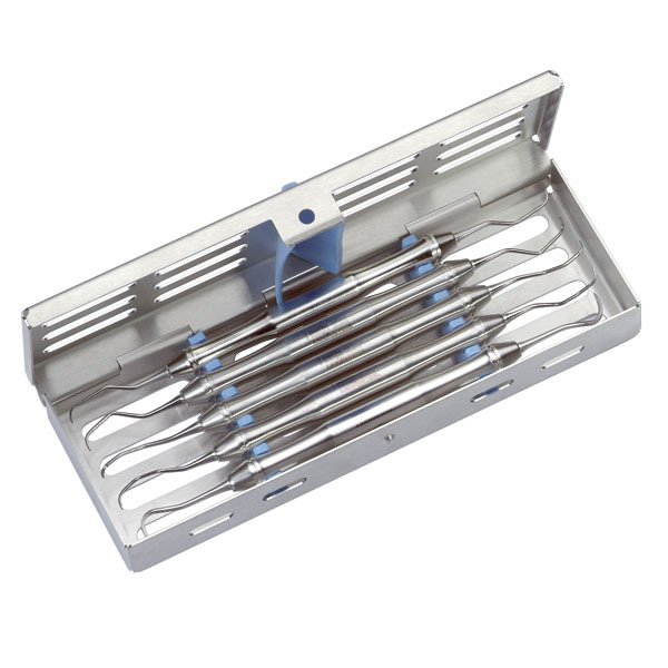 LS3020-SET PARO. LIQUID STEEL – Parodontális küret és scaler készlet