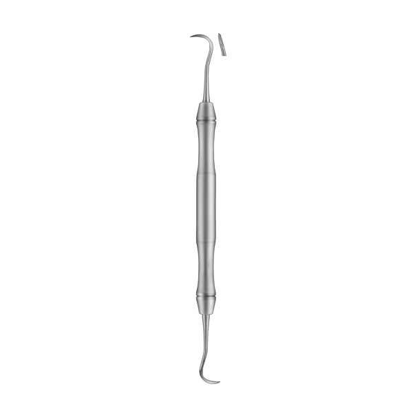 LS972/H6-H7 RASPADOR LIQUID STEEL – Parodontális scaler (elülső és hátsó)