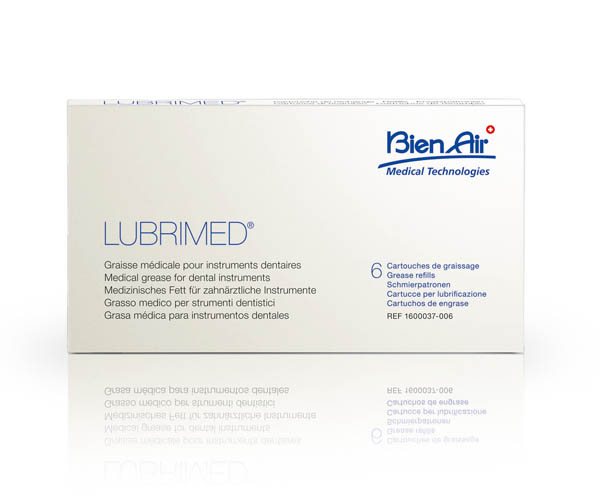 LUBRIMED BIEN AIR – Graisse médicale pour turbines, 6 unités