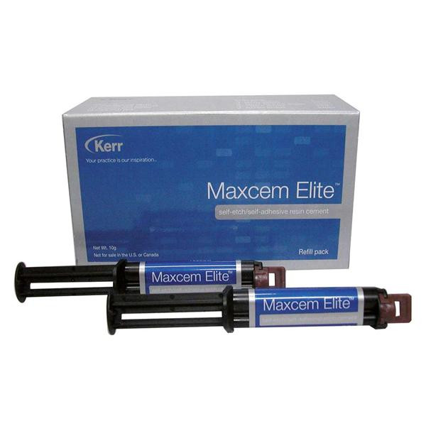 Maxcem Elite – Cimento resina autoadesivo dual KERR 2x5g