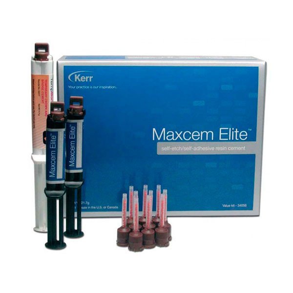 MAXCEM ELITE VALUE KIT – Ciment résine auto-adhésif Kerr