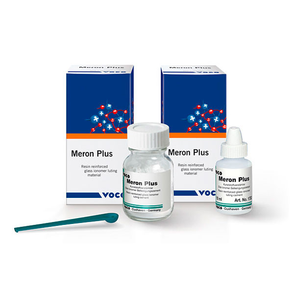 Meron – Cimento de ionómero de vidro para cimentação, 35g+15ml, VOCO