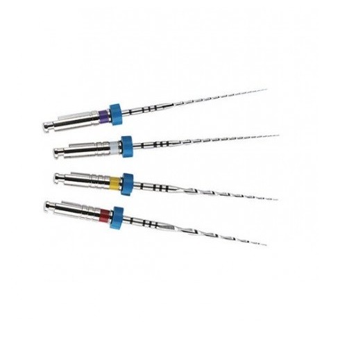 MTWO SURTIDO 25mm. (P.A.16mm.) N°30-40 – Limes NiTi pour mise en forme, VDW, 6u.