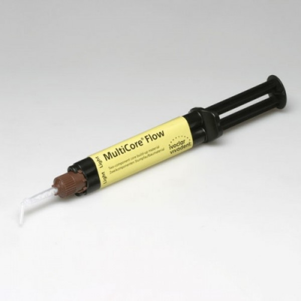 MULTICORE FLOW JERINGA 10GR – Composite para reconstrucción de muñones (Ivoclar)