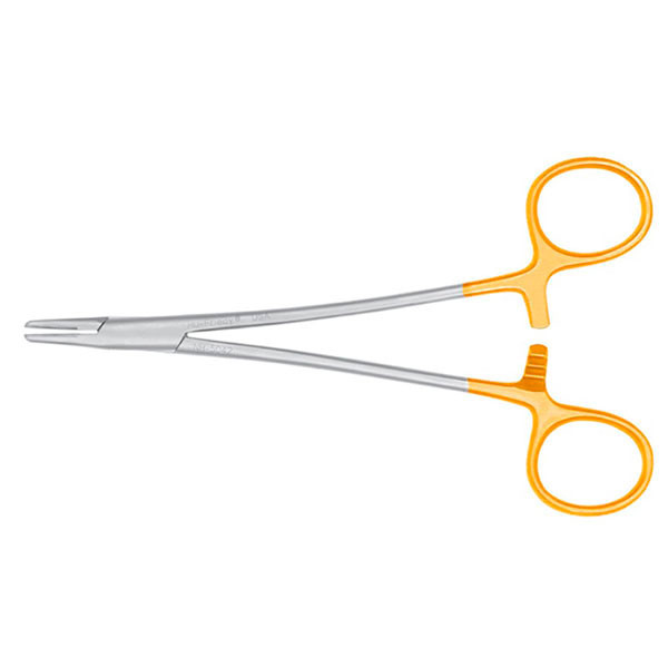 NH5042/16cm. P-AG.MAYO.HEGAR – Porta-agujas quirúrgico Perma Sharp Hu-Friedy 16cm