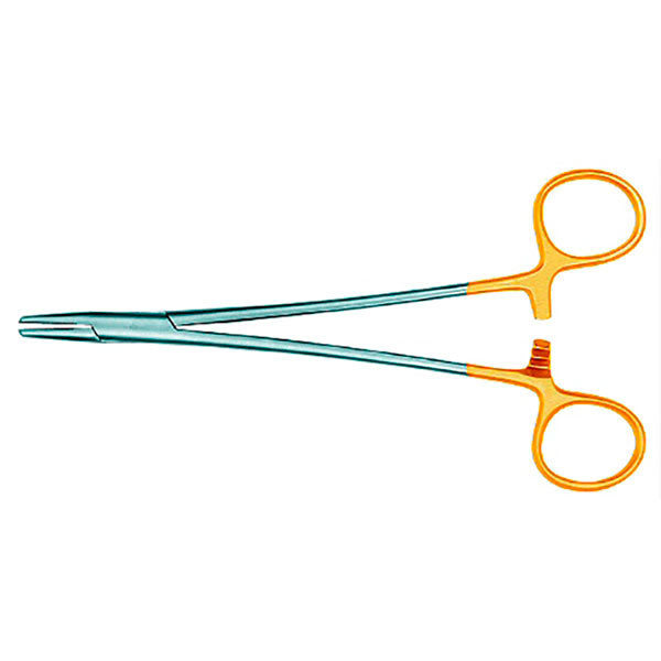NH5044 P-AG.MAYO.HEGAR – Porta-agujas quirúrgico delicado Perma Sharp Hu-Friedy 18cm