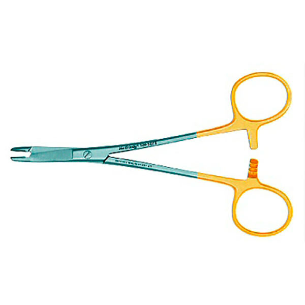 NH5072/14cm. P-AG.OLSEN-HEGAR – Portaagujas con tijera carburo Hu-Friedy