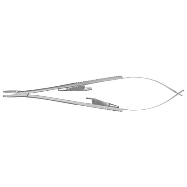 NHCV/14cm. P-AGUJA CASTROVIEJO – Porta-agujas de microcirugía, 14 cm
