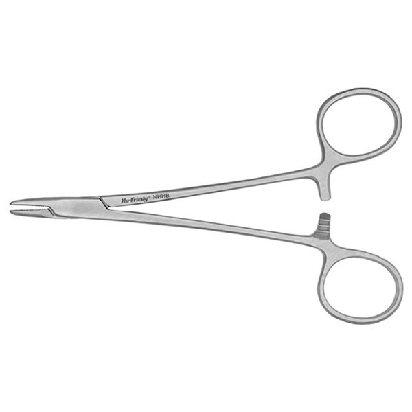 NHHB/14cm. PORTA-AGUJAS – Porta-agulhas Hegar-Baumgartner, 14cm, Hu-Friedy