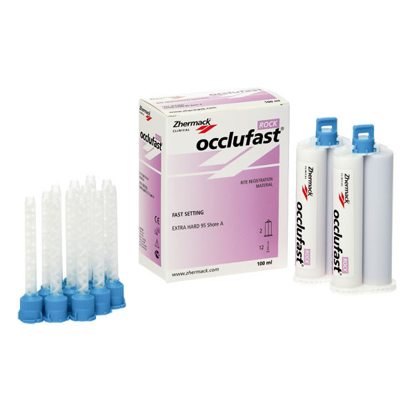 Occlufast Rock D2 – Silicone per registrazione occlusale, ZHERMACK
